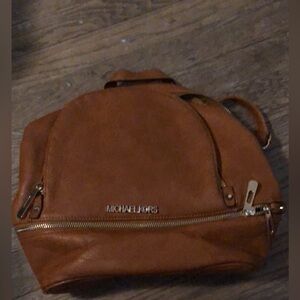 Brown Michael Kors Backpack